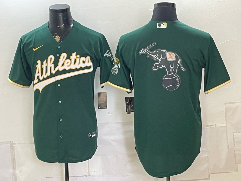 Men Oakland Athletics Blank green Nike 2026 MLB Jersey 0826008->oakland athletics->MLB Jersey